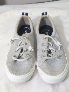 Sperry Women's Slip-On Sneakers in Light Gray